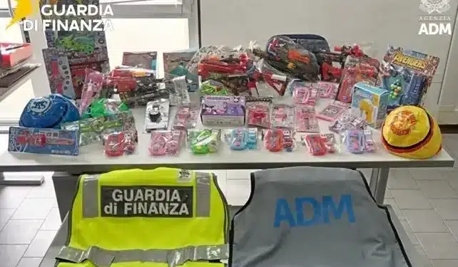 Cagliari, cosmetici e giocattoli taroccati: maxi sequestro al porto Canale