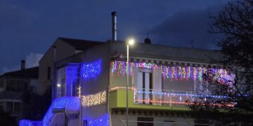 Concorso “Le migliori luminarie in Sardegna”: casa Spano ad Alghero