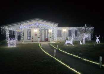 Concorso “Le migliori luminarie in Sardegna 2025”: Casa Pireddu a Musei