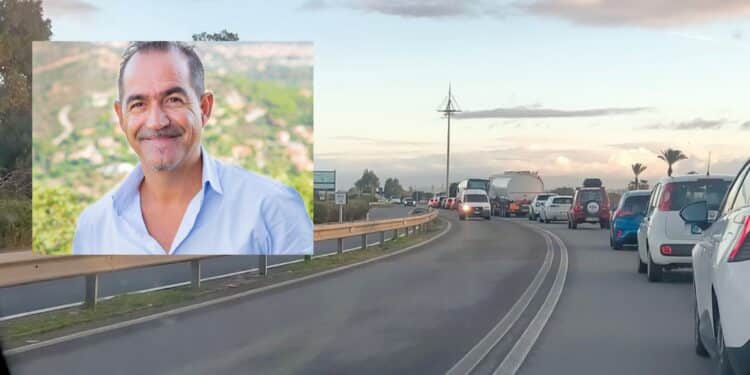 Statale 195, lavori infiniti con disagi e i pericoli per automobilisti e cittadini di Capoterra