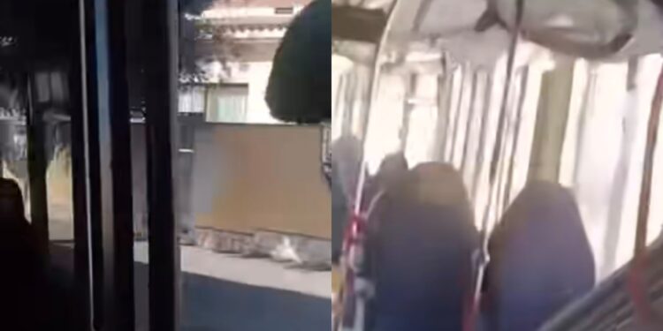 Ussana, il bus parte e percorre il paese con la portiera posteriore aperta: ripreso da un viaggiatore, il video diventa virale