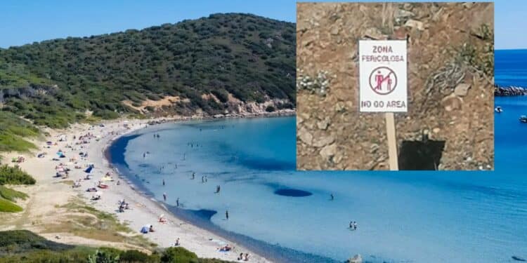 Quartu, Mari Pintau a rischio erosione: stradello off limits, ma in tanti ignorano il divieto