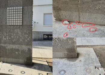 Cagliari, l’opera d’arte di Sciola usata come pisciatoio: la nuova vergogna in piazza Gramsci