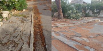 Quartu Sant’Elena, a Stella di Mare 1 strade e marciapiedi dissestati e pericolosi