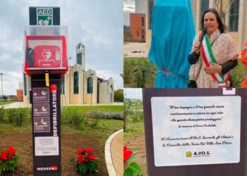 Villa San Pietro, un defibrillatore donato alla comunità per onorare la memoria del volontario Enrico