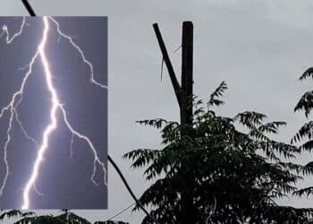 Fulmine cade a pochi metri dalle case a San Sperate: un ragazzo sbalzato a terra e tanti elettrodomestici bruciati