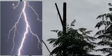 Fulmine cade a pochi metri dalle case a San Sperate: un ragazzo sbalzato a terra e tanti elettrodomestici bruciati