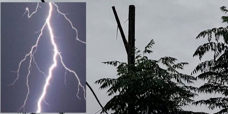 Fulmine cade a pochi metri dalle case a San Sperate: un ragazzo sbalzato a terra e tanti elettrodomestici bruciati