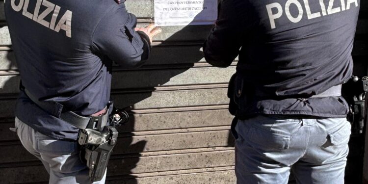 Titolare e dipendenti denunciati per ricettazione a Cagliari: chiuso un locale in via Roma