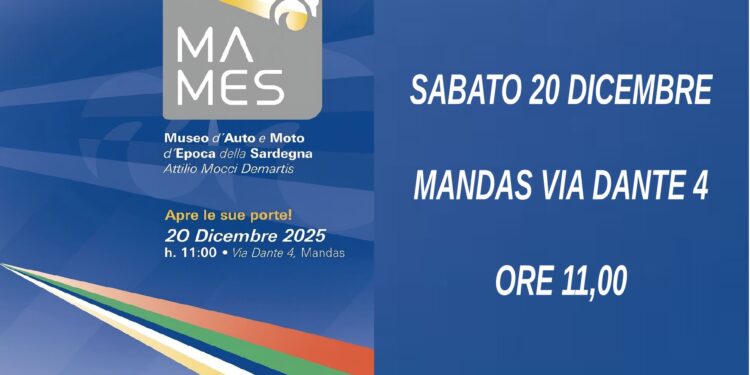 Mandas, nasce il primo museo d’auto e moto d’epoca della Sardegna
