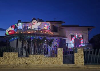 Concorso Migliori Luminarie in Sardegna 2025: ecco Casa Lai a San Sperate