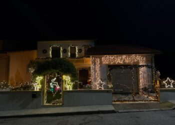 Concorso “Le migliori luminarie in Sardegna 2025”: Casa Piga a Mores