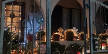Concorso Migliori Luminarie in Sardegna 2025: casa Manca a Decimomannu