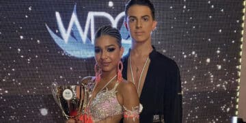 Giovanni Cocco e Chiara Tumatis orgoglio sardo: sono loro i campioni del mondo di danza latino americana