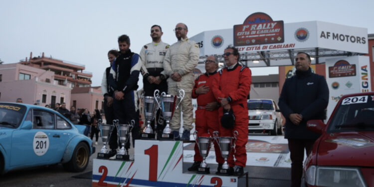 Valentino Ledda e Claudio Mele vincono la 1ª edizione del Rally Città di Cagliari