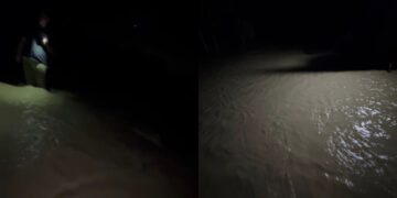 Decimoputzu, bomba d’acqua allaga strade e case in periferia e nelle campagne