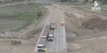 Statale 131: eseguito il collaudo statico del cavalcavia per il futuro collegamento tra Nuraminis e Serramanna