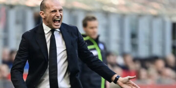 Offese a Gabriele Oriali, ammenda da 10 mila euro per Massimiliano Allegri