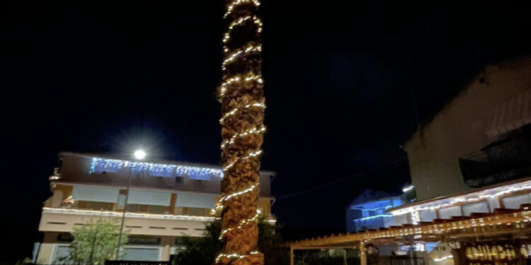 Concorso “Le migliori luminarie in Sardegna”: casa Carrus Melis a Carbonia