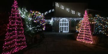 Concorso “Le migliori luminarie in Sardegna 2025”: Casa Gallus-Pusceddu a Flumini di Quartu