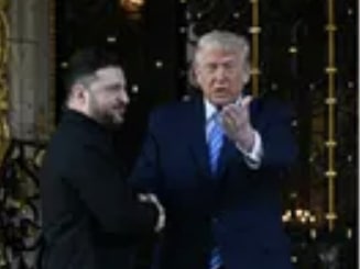 Zelensky incontra Trump in Florida: “Accordo per definire la pace”