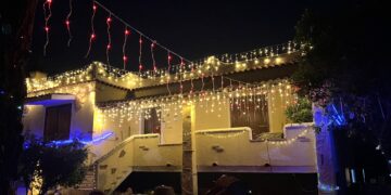 Concorso “Le migliori luminarie in Sardegna 2025”: Casa Muntoni Orro a Nuxis