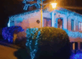 Concorso “Le migliori luminarie in Sardegna”: casa Serra a Usellus