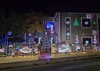 Concorso Migliori Luminarie in Sardegna 2025: apre le danze Casa Pani a Domusnovas