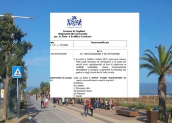 Cagliari, rivoluzione Ztl: il Poetto entra fra le zone a traffico limitato