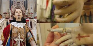 Cagliari, iniziato il restauro del simulacro di Sant’Efisio