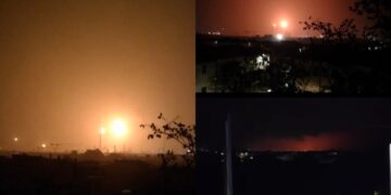 Sarroch, cielo rosso fuoco e ben visibile anche dai comuni vicini: “Non si respira” (VIDEO)