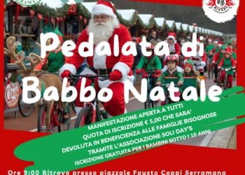 Serramanna, al via la “Pedalata di Babbo Natale”, l’evento solidale organizzato dallo Gialeto Ciclismo