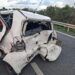 Scontro auto e furgone sulla 195: 3 feriti