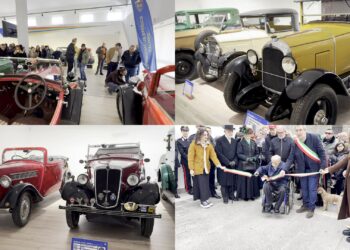 Inaugurato a Mandas il primo museo d’auto e moto d’epoca della Sardegna -VIDEO