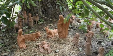 Cagliari, all’Orto Botanico il presepe della tradizione asseminese