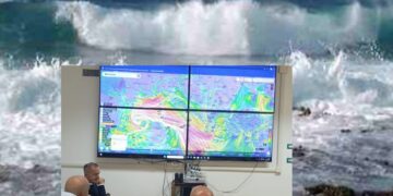 Capoterra, previsti mare in burrasca e piogge abbondanti: scatta la preallerta meteo