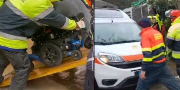 Acqua alta in strada e nei cortili privati a Capoterra, a Maddalena scattano le evacuazioni