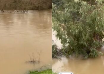 Fiumi in piena immortalati con lo smartphone, l’ira del sindaco di Uta: “State a casa, non siete supereroi”