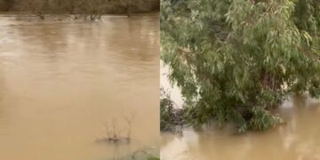 Fiumi in piena immortalati con lo smartphone, l’ira del sindaco di Uta: “State a casa, non siete supereroi”