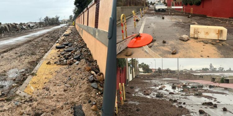 Capoterra, le immagini della distruzione dopo il passaggio del ciclone Harry