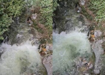 Domusnovas, il suono dell’acqua che rimbomba e avvolge le grotte di San Giovanni: