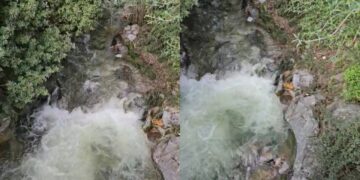 Domusnovas, il suono dell’acqua che rimbomba e avvolge le grotte di San Giovanni: