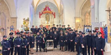 Sennori, le Polizie locali del nord ovest Sardegna celebrano il patrono San Sebastiano