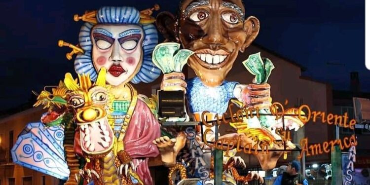 Coriandoli, balli e mani al lavoro per realizzare i carri allegorici: nel Medio Campidano è già aria di festa