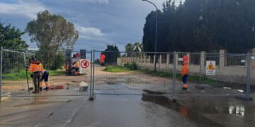 Capoterra, a Su Loi – Via Primo Maggio ripartono i lavori dopo 4 mesi di stop