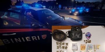 Spaccio di cocaina, hashish e marijuana a Quartu, due persone arrestate dai carabinieri