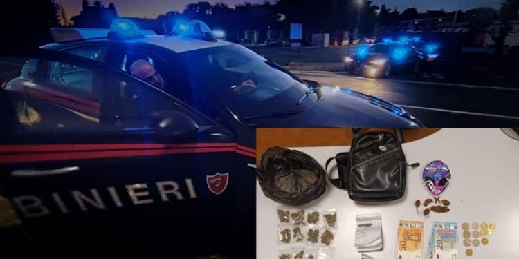 Spaccio di cocaina, hashish e marijuana a Quartu, due persone arrestate dai carabinieri