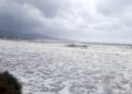 Flumini di Quartu, la potenza del mare in tempesta: spettacolari immagini dal litorale quartese