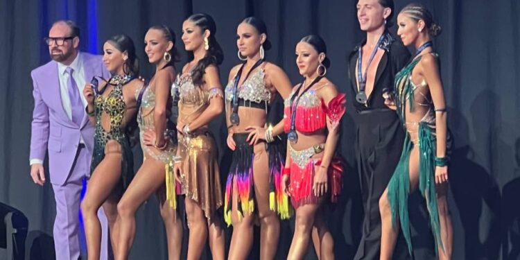 Ancora campioni di ballo a Selargius, Matilde Bilotta al 4° posto allo UK Championship