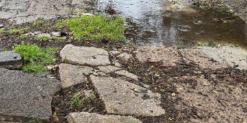 Allagamenti, degrado e pericoli dopo la pioggia: a Cagliari l’allarme dei residenti al Poetto